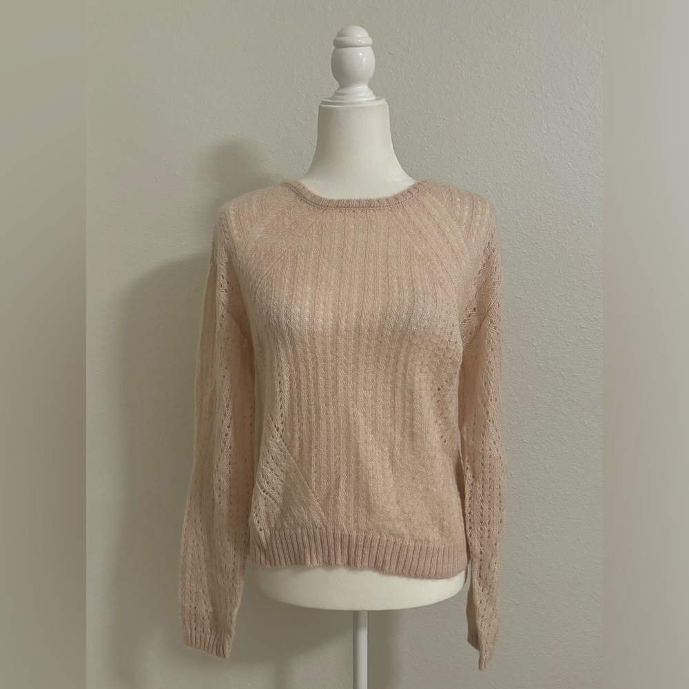 🏷️Sanctuary Open Pink Sweater